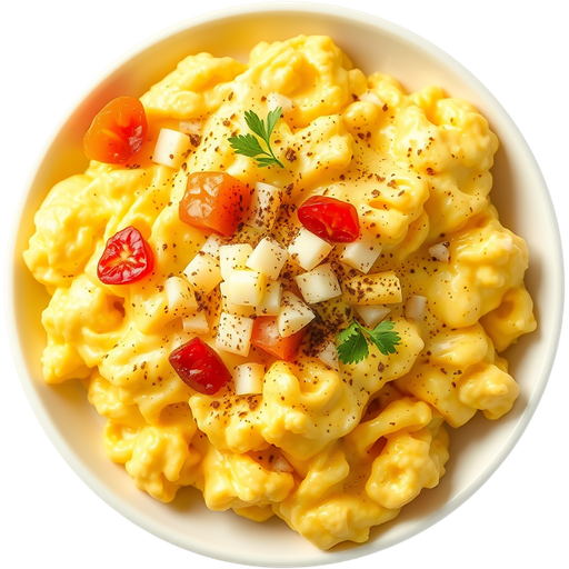 Soft Scrambled Eggs dish
