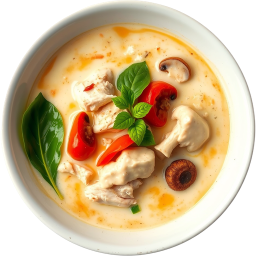 Tom Kha Gai dish