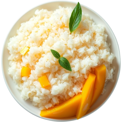 Thai Coconut Sticky Rice dish