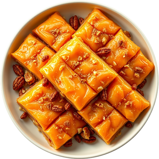 Baklava dish