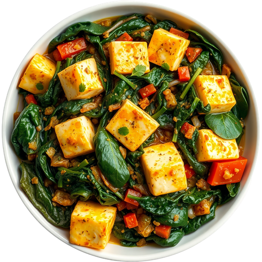 Saag Paneer dish