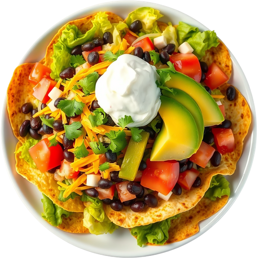 Tostada Salad dish