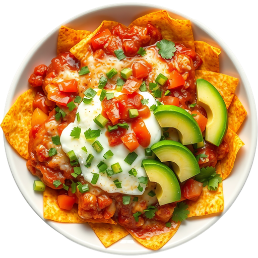 Chilaquiles dish