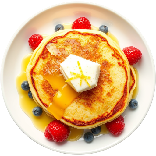 Roy's Ricotta Pancakes dish