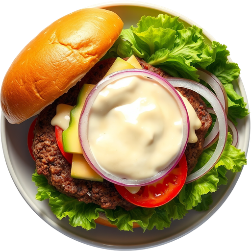 California Burger dish
