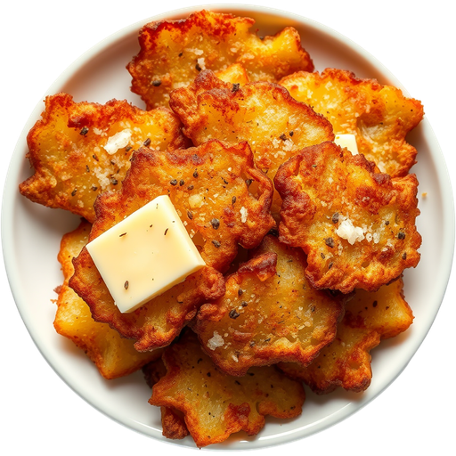 Crispy Hash Browns dish