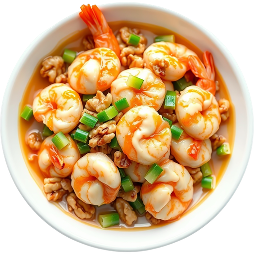 Honey Walnut Shrimp dish