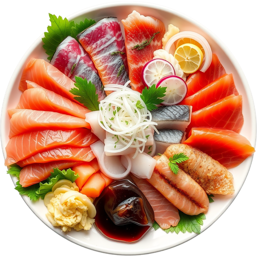 Sashimi Assortment dish