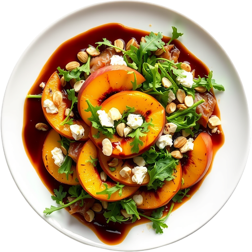 Jamón & The Giant Peach dish