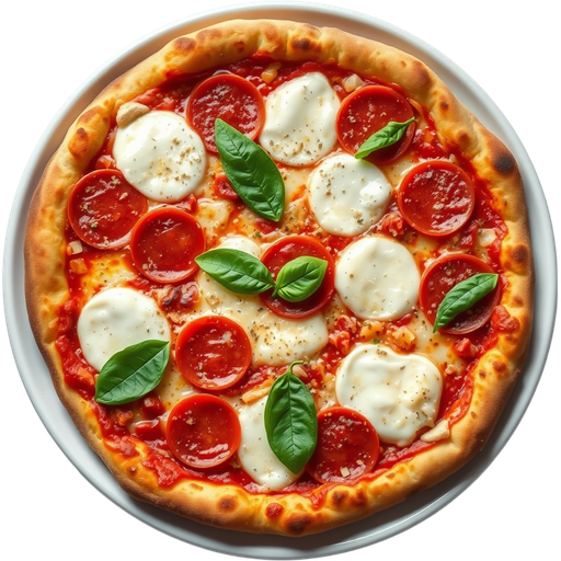 The Padre Pizza dish