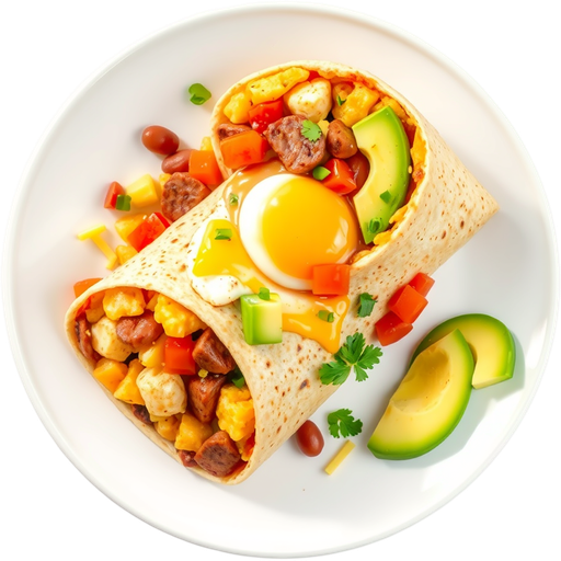 Breakfast Burrito dish