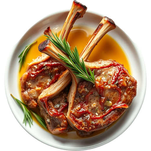 Lamb Chops dish