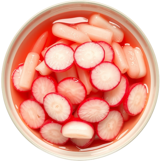 Pickled Radish dish