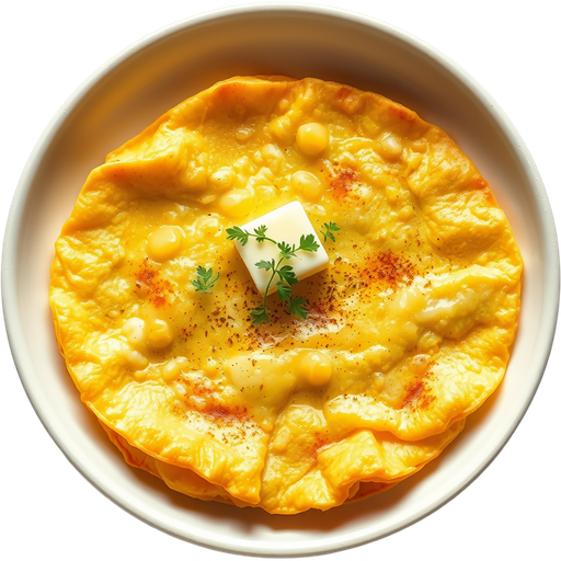 Steamed Omelette dish