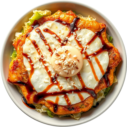 Okonomiyaki dish