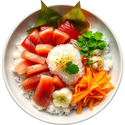 Premium Chirashi dish