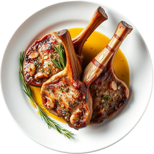 Lamb Chops dish