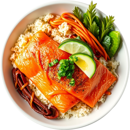 Salmon Lover dish