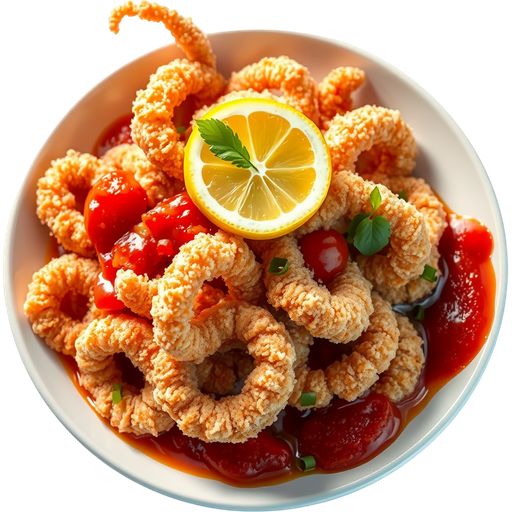 Fried Calamari dish