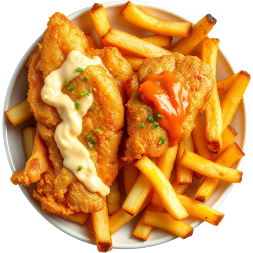 Fish and Chips dish
