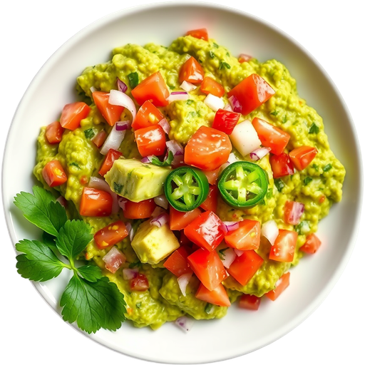 Guacamole dish