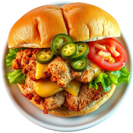 Deluxe Chicken Sandwich dish