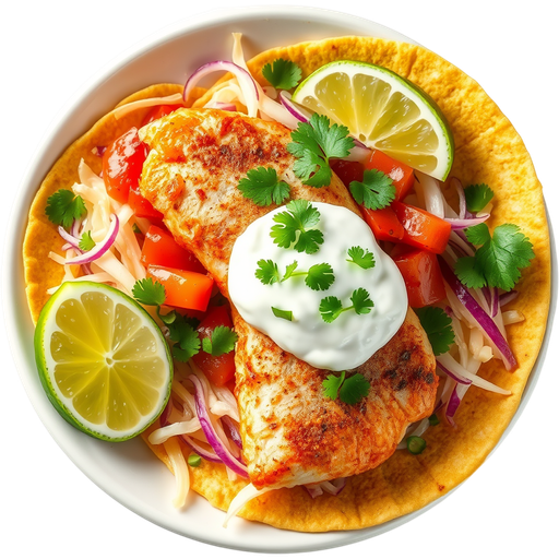 Fish Taco dish