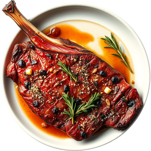 Tomahawk Ribeye dish