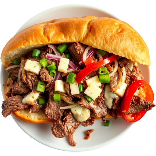 Philly Cheesesteak dish