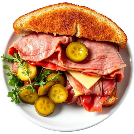 Cold Pastrami Sandwich dish