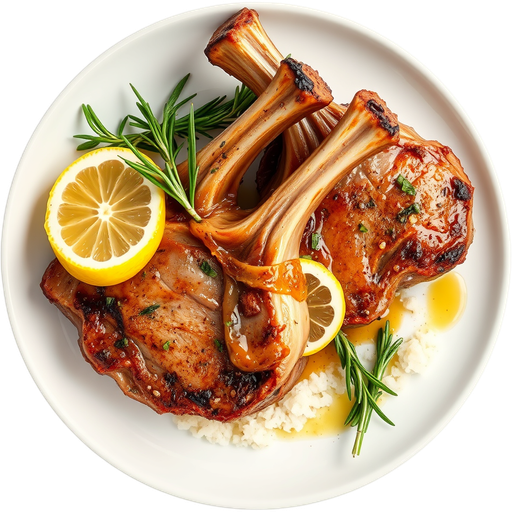 Lamb Chops dish