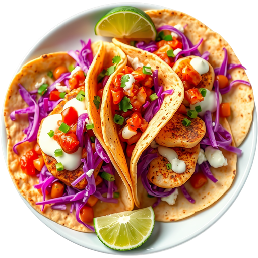 Baja Fish Tacos dish