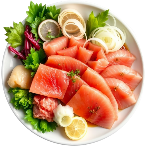 Large Sashimi Plate dish