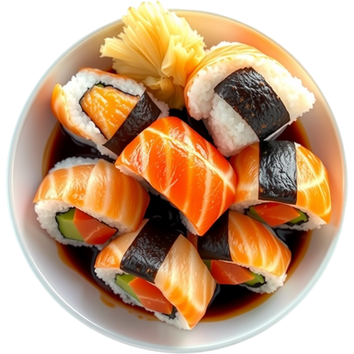 Nigiri Sushi dish
