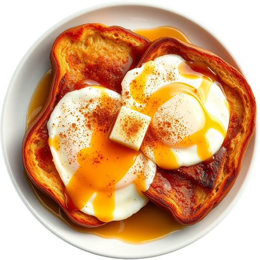 Egg and French Toast Combo dish