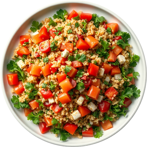 Tabbouleh dish