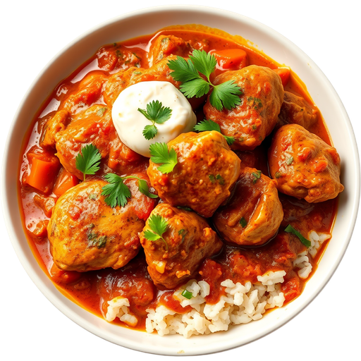 Chicken Tikka Masala dish