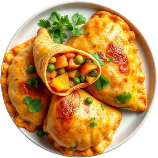 Vegetable Samosa dish