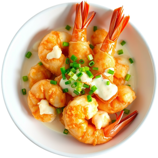 Creamy Rock Shrimp Tempura dish