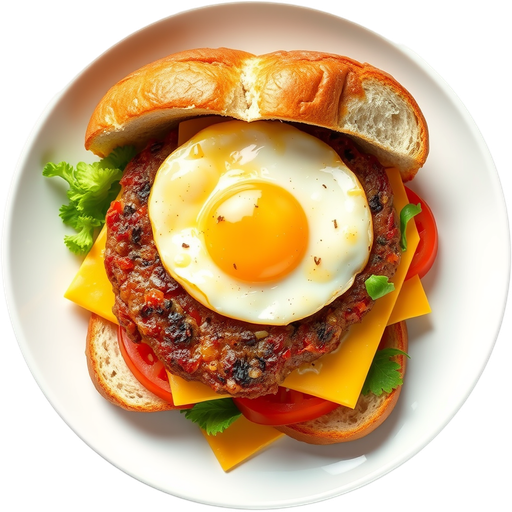 Sausage, Egg, & Cheese Sandwich dish