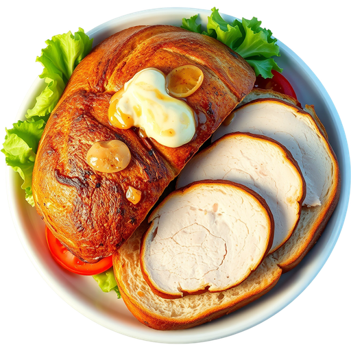 Roasted Turkey Breast Sandwich dish