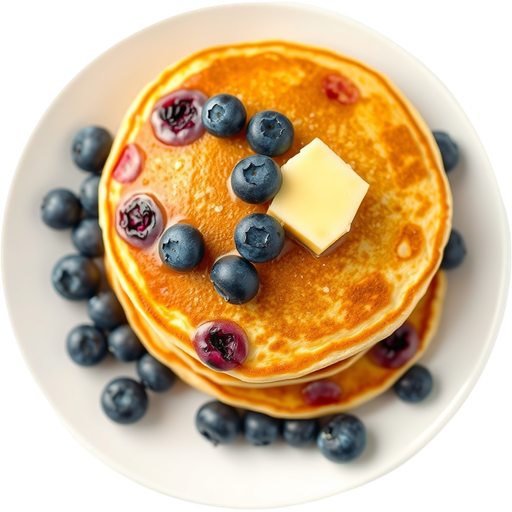 Blueberry Pancakes dish