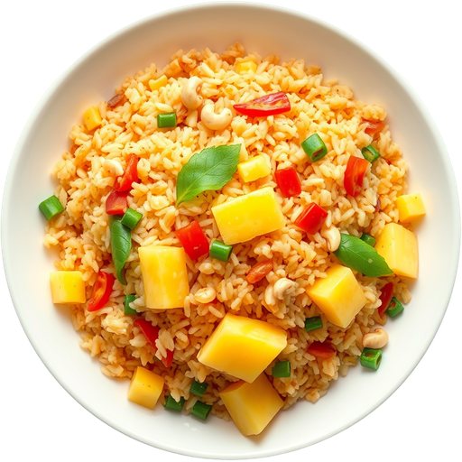 Pineapple Fried Rice dish