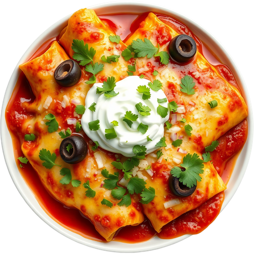 Cheese Enchiladas dish