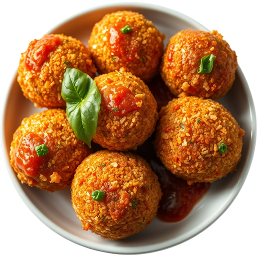 Crispy Arancini dish