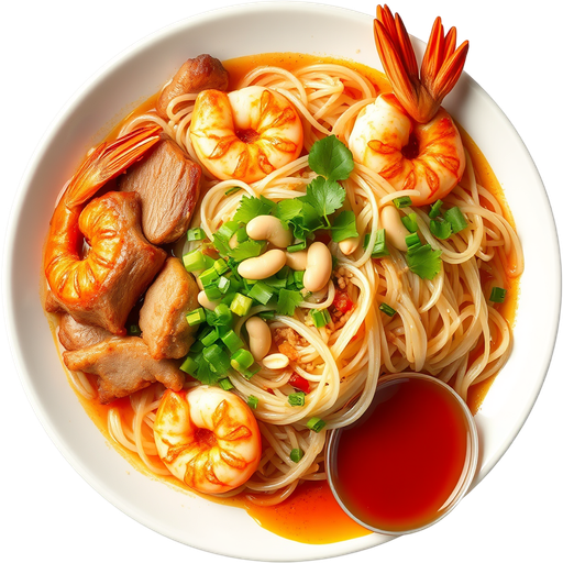 Special Combo Dry Noodles dish