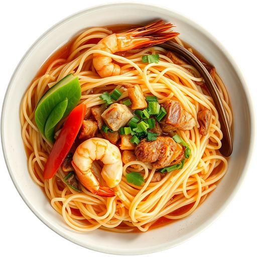 Dry Noodles 405 Hu Tieu dish
