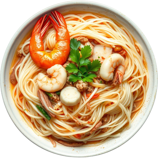Hu Tieu Nam Vang Dry dish