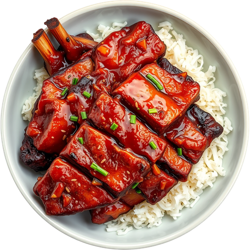 Marinated Galbi dish