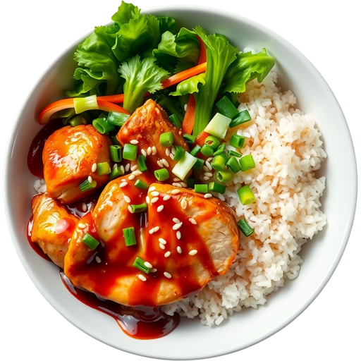 Chicken Teriyaki Bowl dish